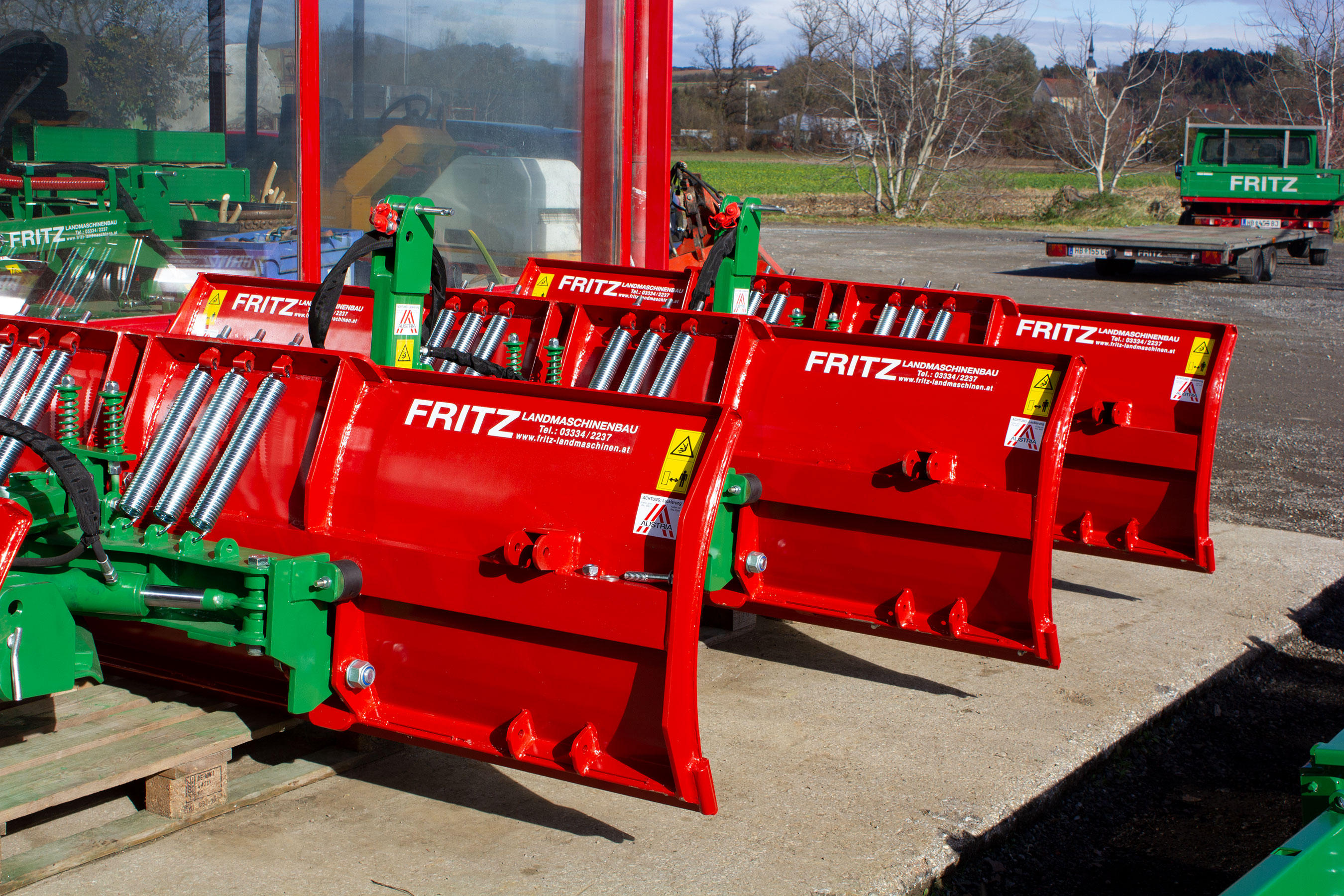 Hochwertige Landmaschinen aus eigener Produktion 